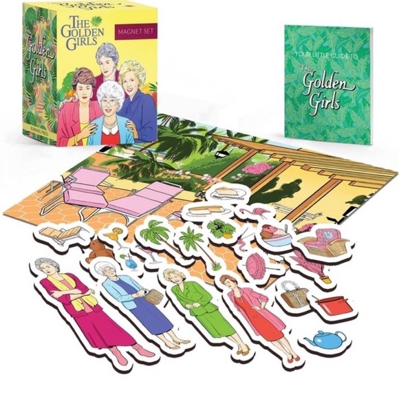 New Golden Girls Gift Set Bundle: Book, Magnets and Madlibs - Picture 3 of 4